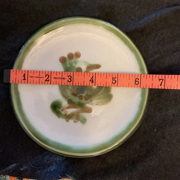 Vintage, RARE M. A . Hadley hand painted small side plate - Picture 5 of 7